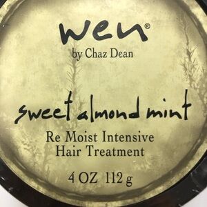 Wen sweet almond mint ReMoist Intensive Hair treatment 4 oz sealed